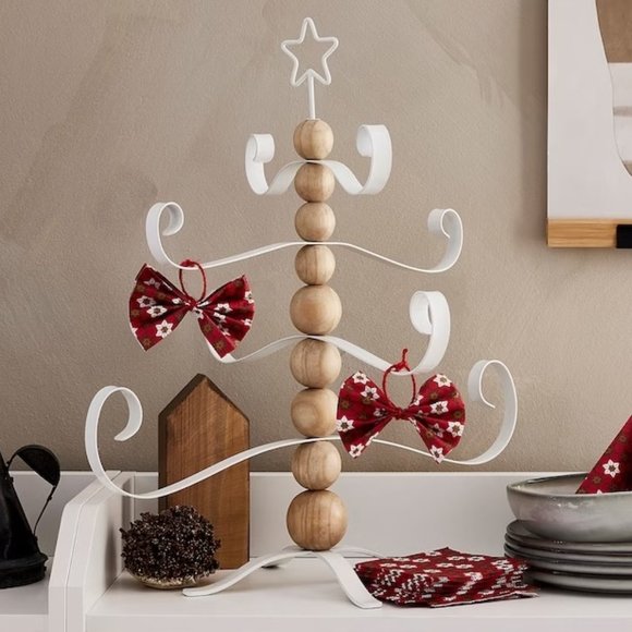 IKEA VINTERFINT Decoration, Christmas tree shaped pine white - Picture 1 of 17